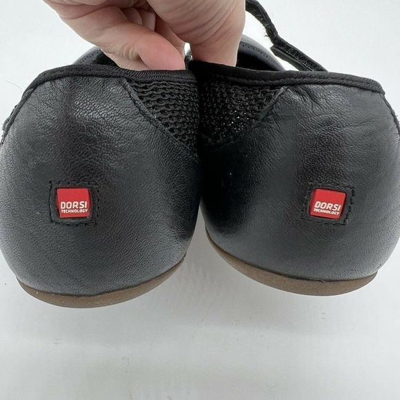 Spring Boost Dorsi Technology Black Leather Mary Jane Comfort shoe women’s 8.5 - Picture 6 of 7